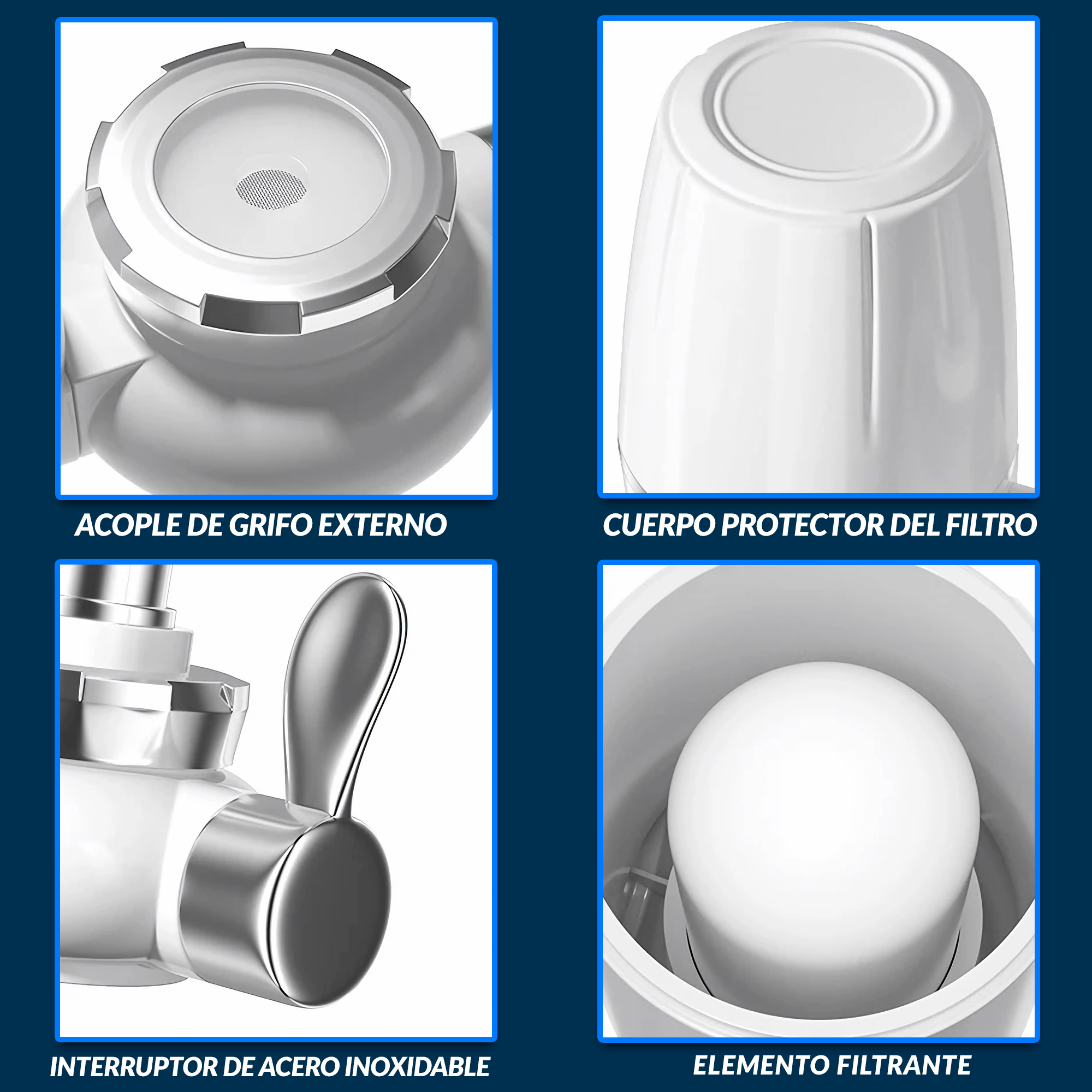 Materiales del filtro